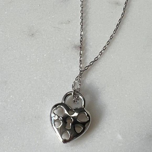 Swarovski | Heart and Key Necklace - Picture 5 of 7